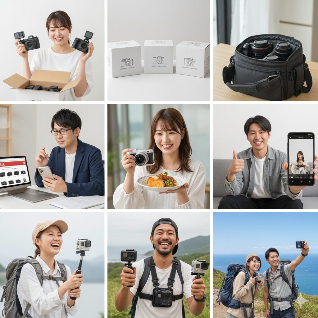 Vlogカメラのレンタルおすすめは?選び方と人気サービス徹底比較