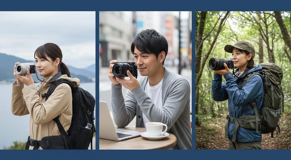 目的別ミラーレスエントリーモデルの比較