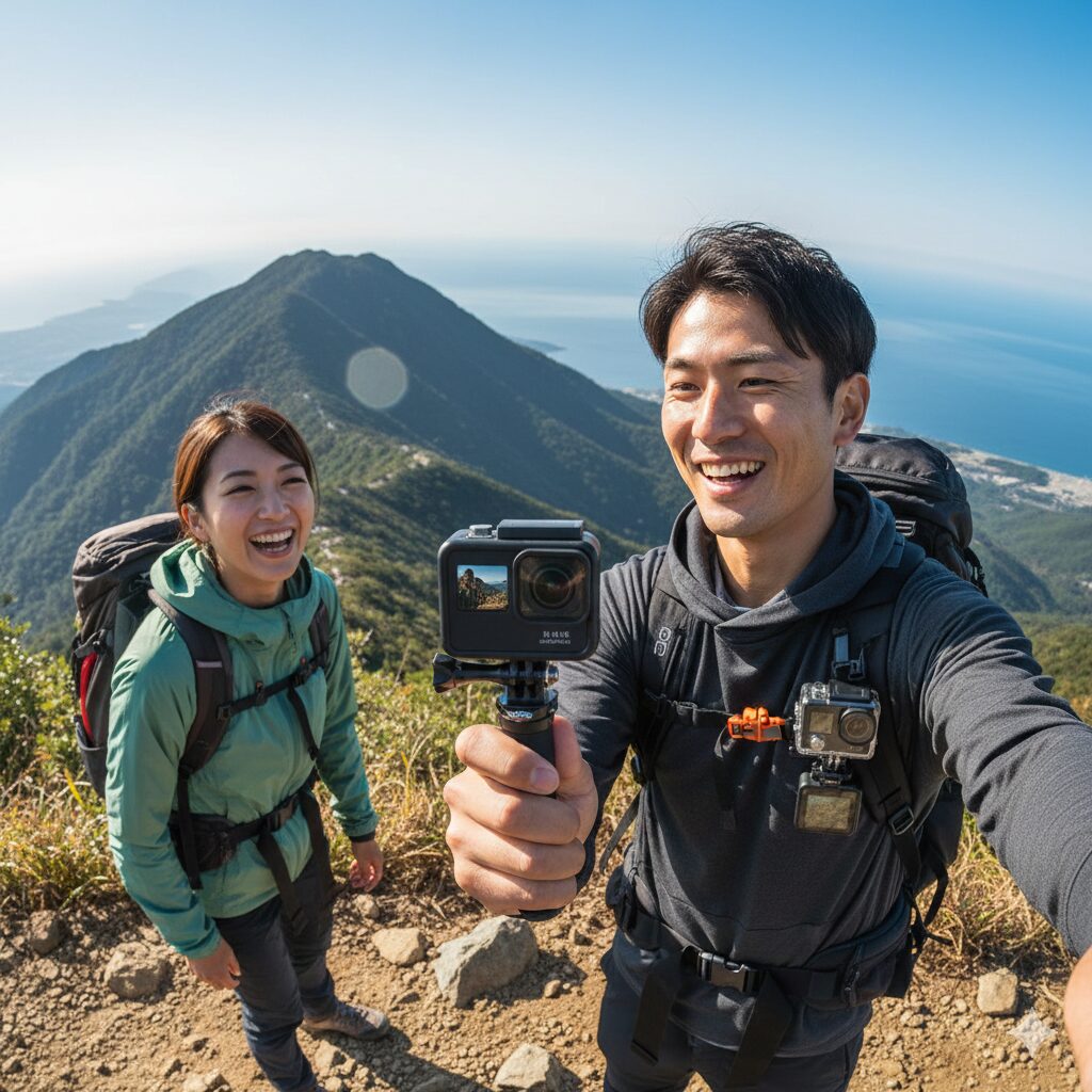 旅行や登山に最適なアクションカメラの活用