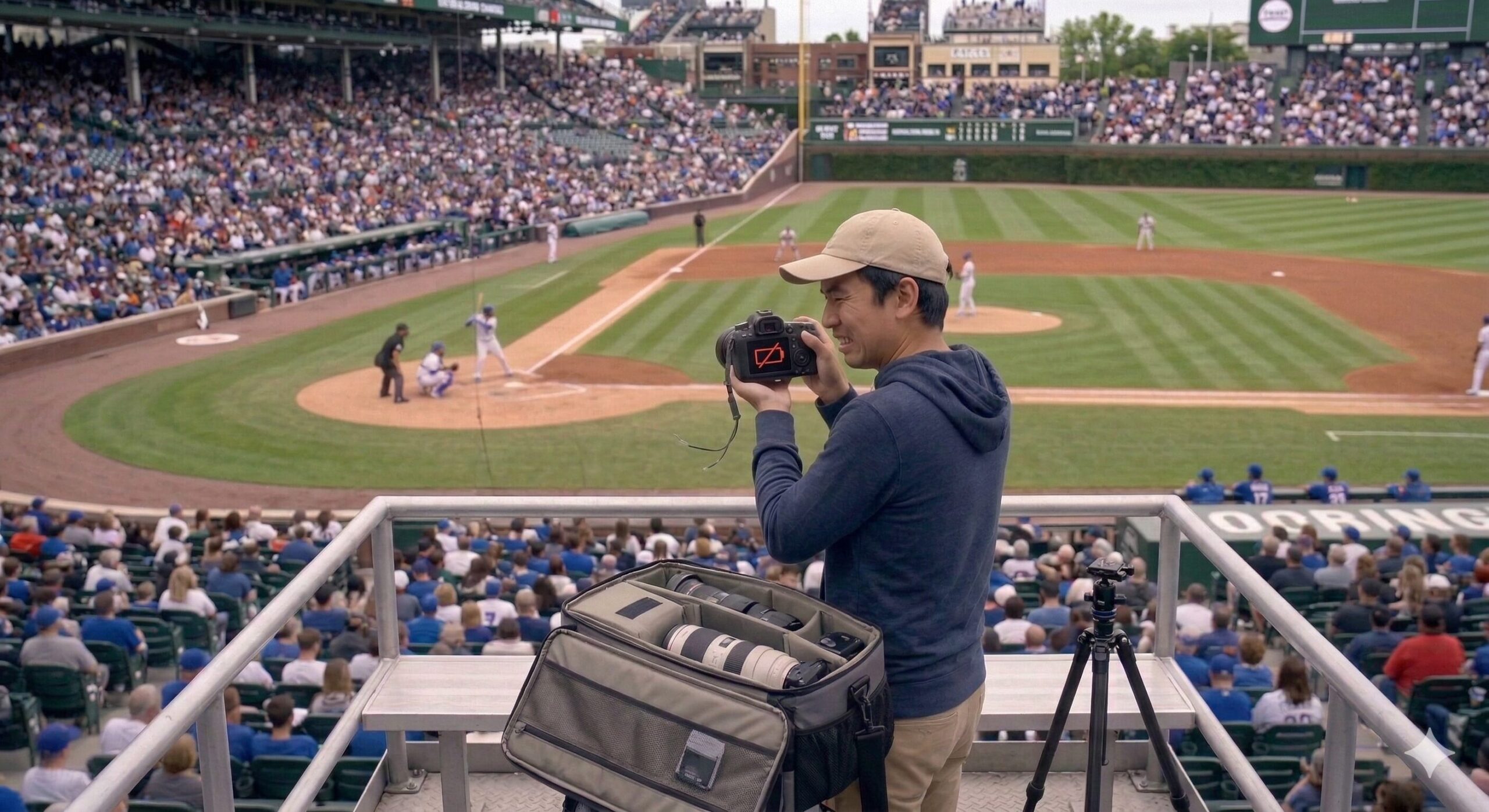 バッテリーなど必須の周辺機材