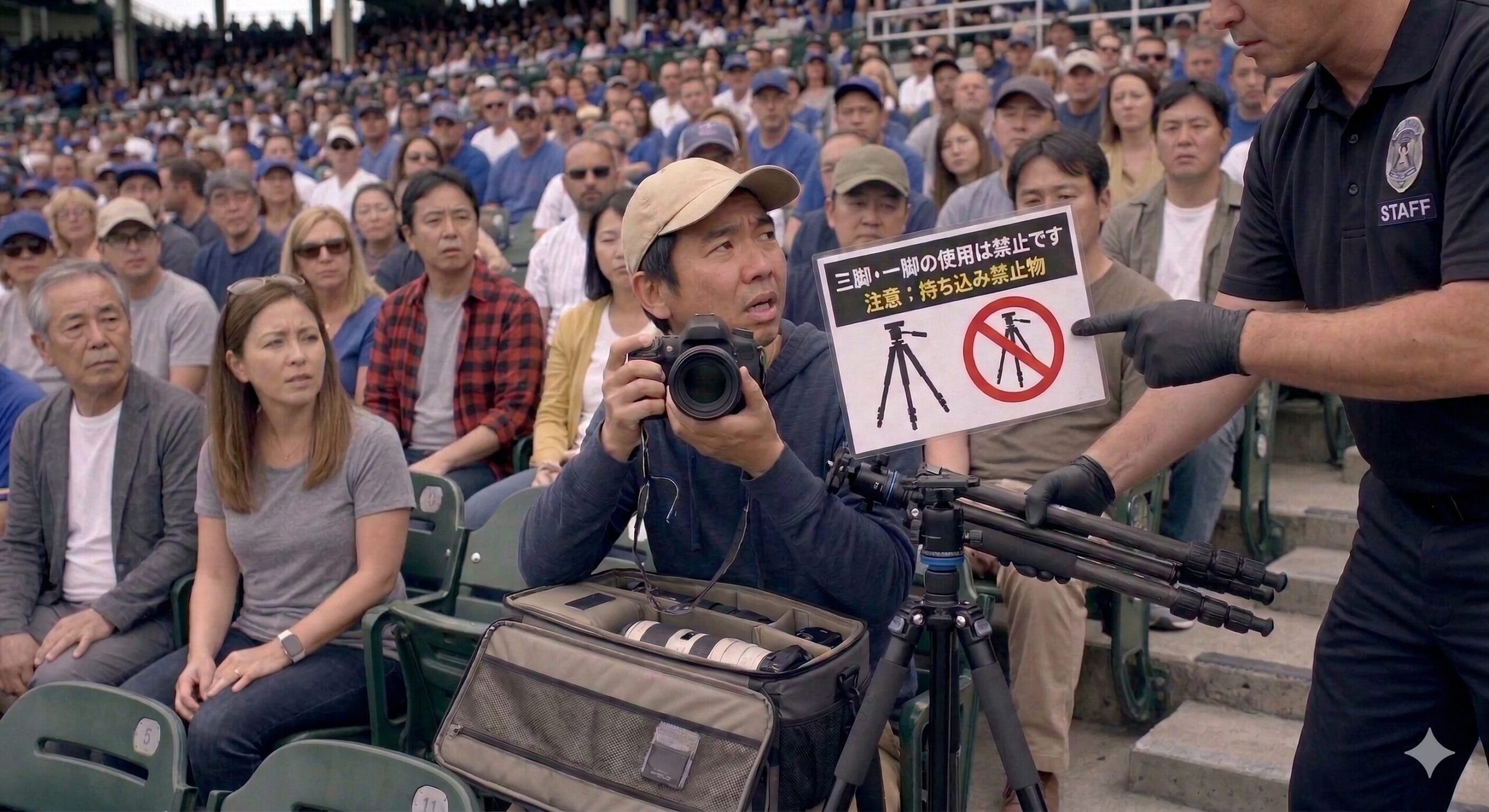 三脚の持ち込みルールと手ブレ対策